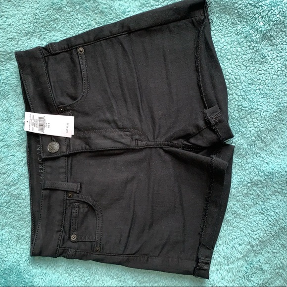 American Eagle Next Level Stretch Hi-Rise Shortie (Shorts) - Picture 2 of 3